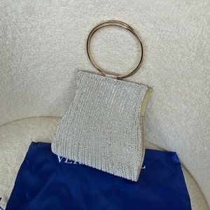 Silver and Gold Rhinestone Handbag BRAND NEW